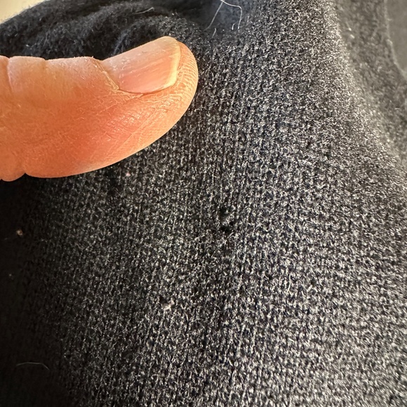 Vintage Black Cashmere Gold Beaded Cardigan (UL42) Regal Monarchy Design READ - Picture 10 of 14